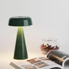 WEILAILUX Cordless Mushroom Lamp - Emerald Green