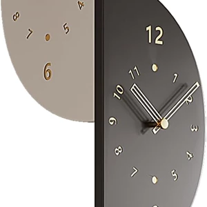 PSYCHE GOD 17.7 Inch Double Sided Wall Clock