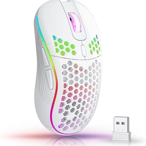 Azonee Wireless Gaming Mouse - Rechargeable with RGB Lighting