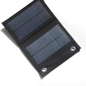 GZDiejx Portable Solar Panel 20W Power Folding Solar Kit