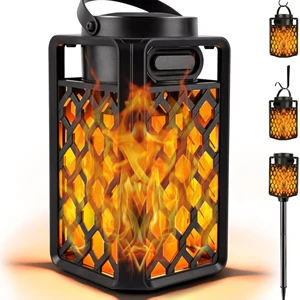 ANERIMST Outdoor Bluetooth Speaker with Torch Lights