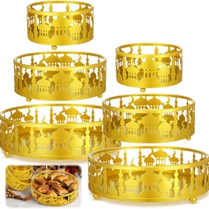 Patelai 6 Pcs Ramadan Trays Eid Mubarak Set