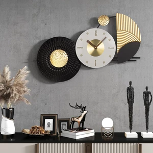 26x16 Inches Large Modern Irregular Wall Clock