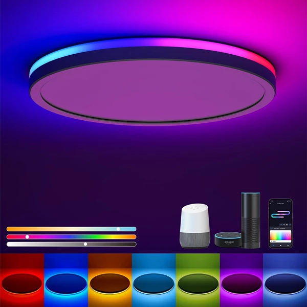 Matane Smart LED Ceiling Light with RGB & WiFi Control