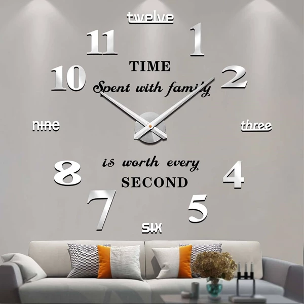 VANGOLD Large Wall Clocks for Living Room Decor