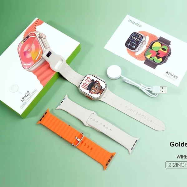 Modio MW22 Smart Watch with 2.2 Inch Full Screen Display