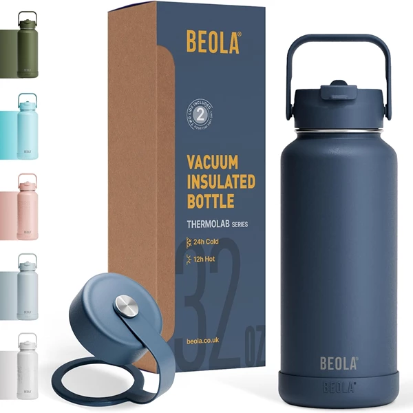 BEOLA 950ml Stainless Steel Insulated Water Bottle