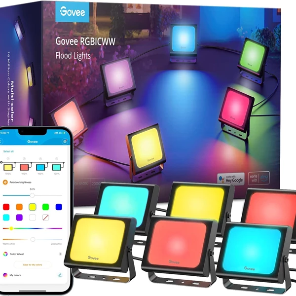 Govee RGBIC Outdoor Flood Lights